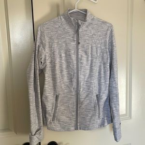 Lululemon Define jacket in Heather Grey. Size 12.